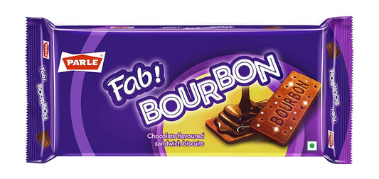 Parle Fab Bourbon 500G, Multicolor, Chocolate, Chocolate