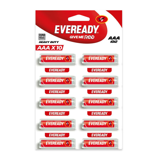 Eveready Aaa Alkaline Batteries (Red, Pack Of 10)