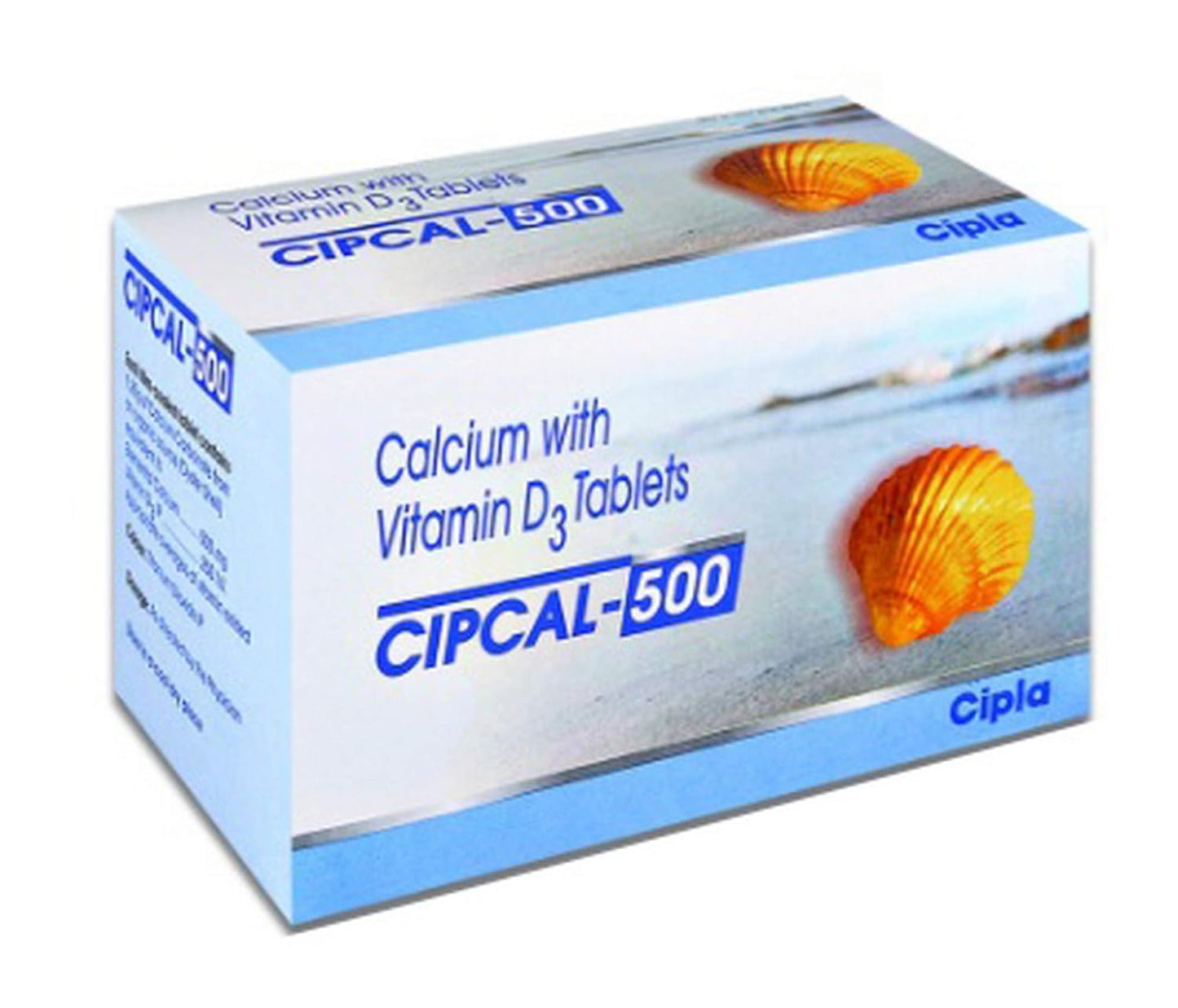 Cipcal 500 -75 Tablets  Strip Of 15 Tablets