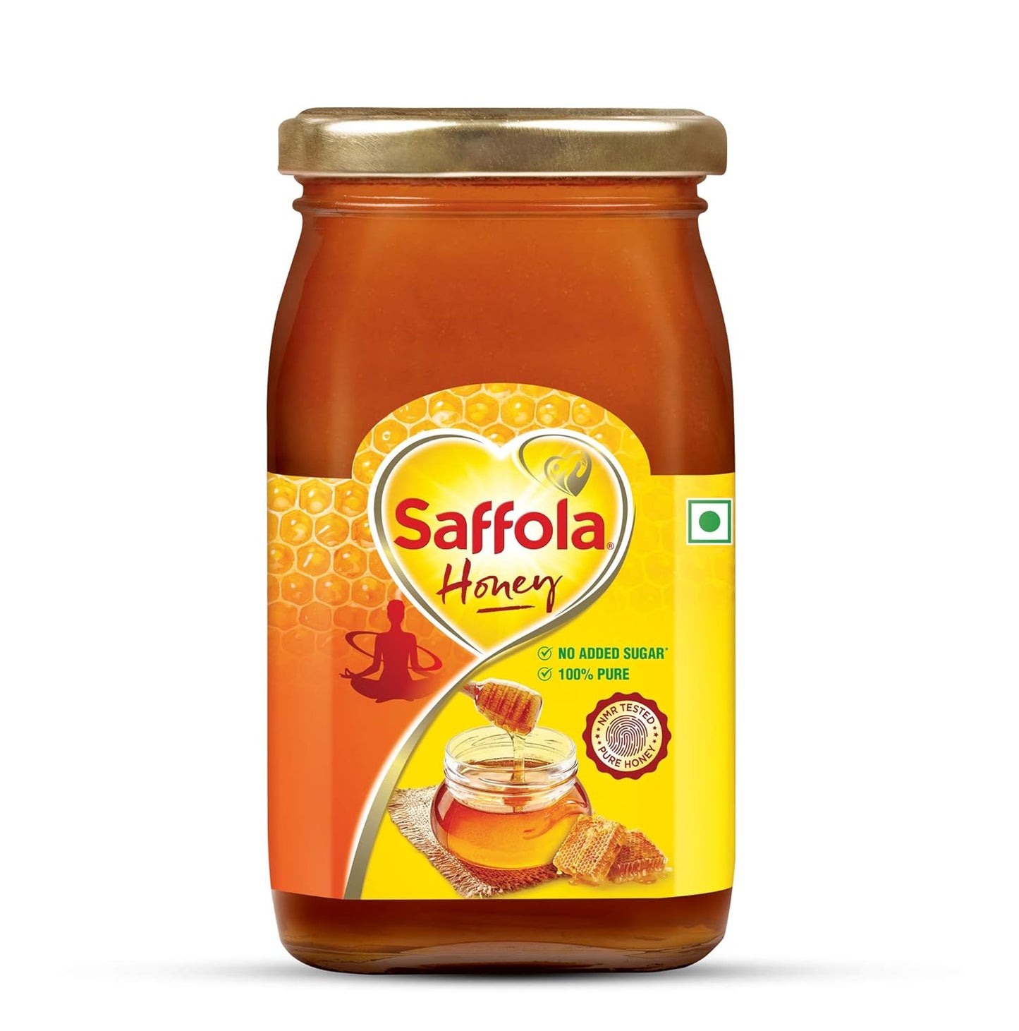 Saffola Honey 500G Glass Jar