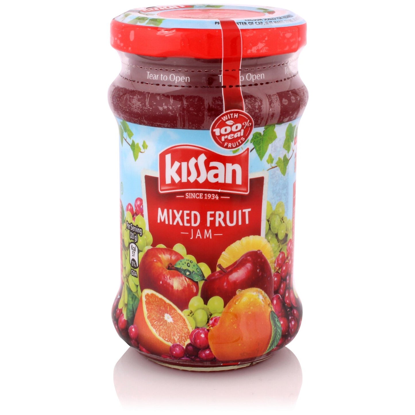 Kissan Jam - Mixed Fruit, 200g Bottle