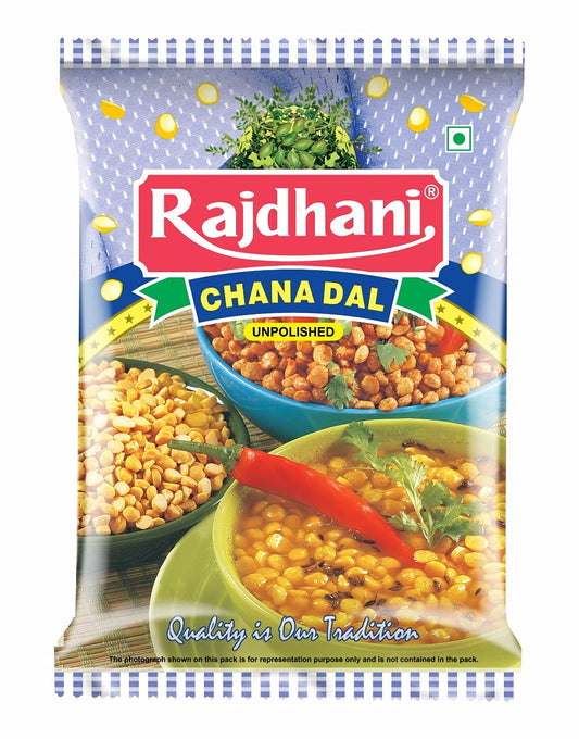Rajdhani Chana dal 1 Kg (Pack of 2)