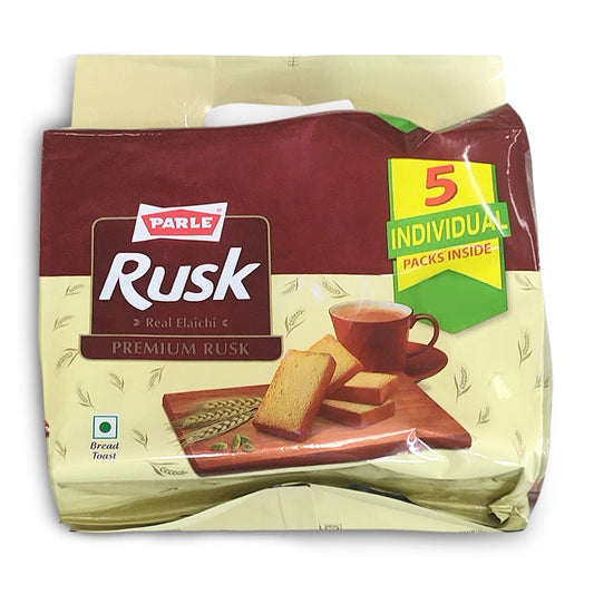 Parle Premium Plain Rusk - Real Elaichi, 1 Kg Pack