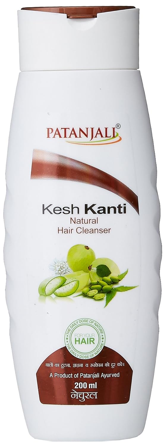 Patanjali Kesh Kanti Natural Hair Cleanser Shampoo, 200Ml