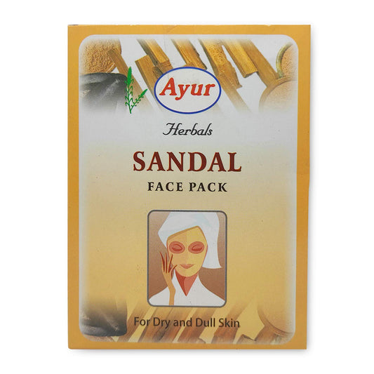 Ayur Herbals Sandal Face Pack, 100G