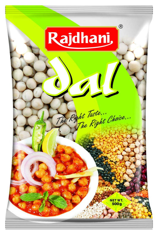 Rajdhani Pulses - Matar Safed, 500g