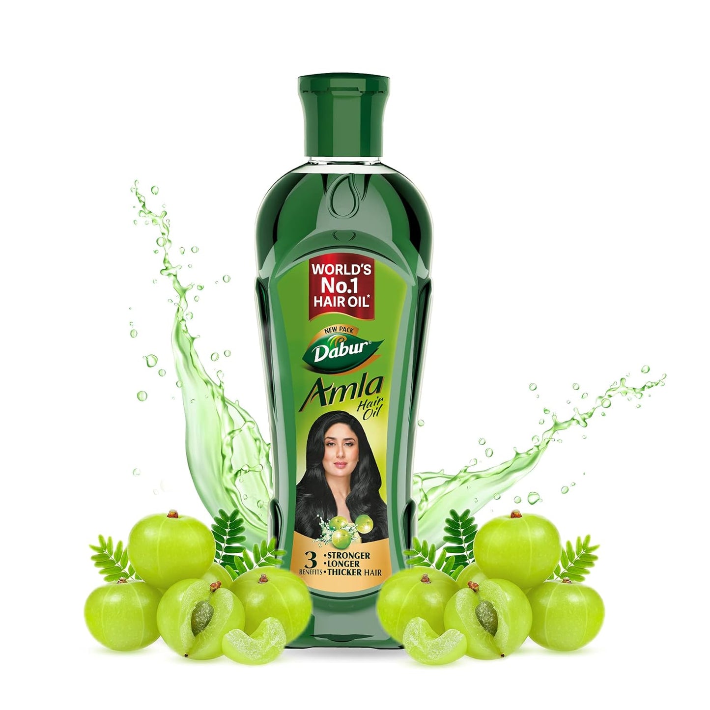 Dabur Amla Hair oil for Stronger, Longer and Thicker Hair -450ml