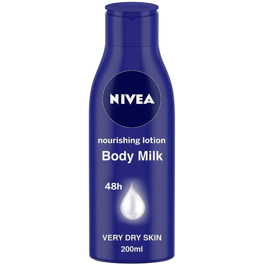 Nivea Nourishing Lotion Body Milk For 48H Moisturization, 200Ml