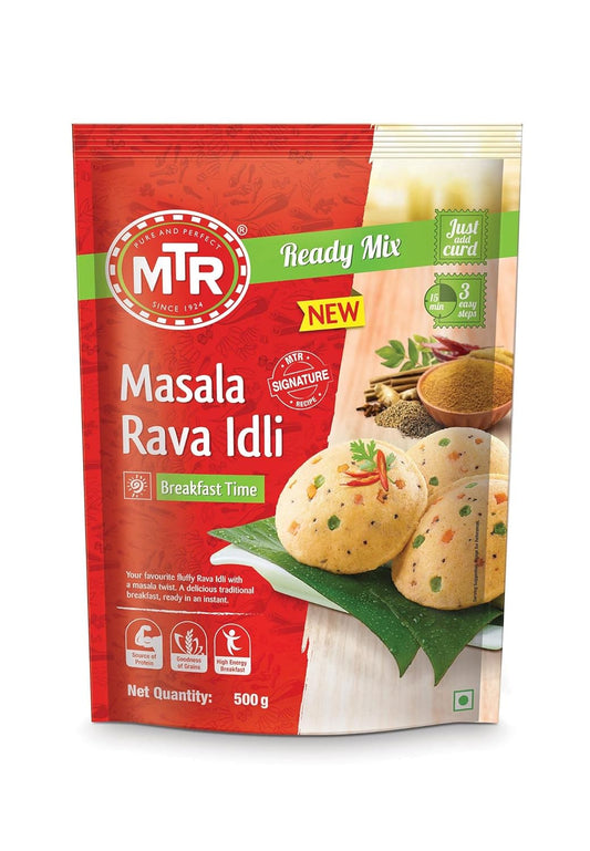 Mtr Masala Rava Idli Mix 500G