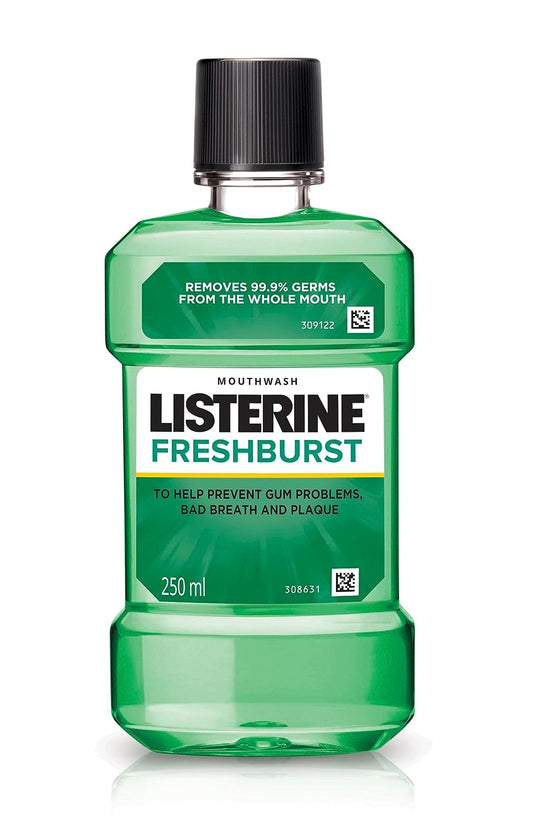 Listerine Fresh Burst Mouthwash 250Ml