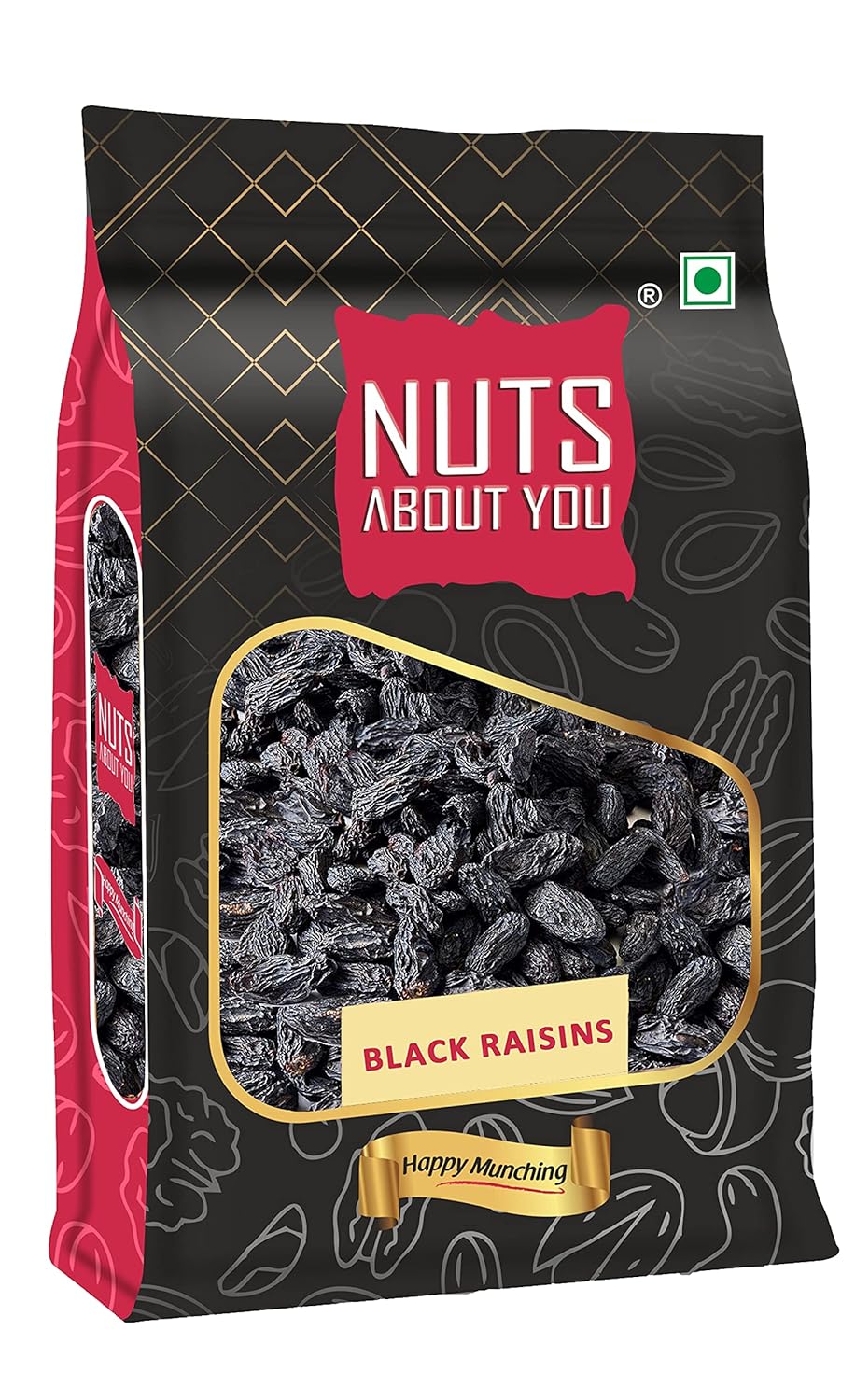 Nuts About You BLACK RAISIN, 250 g | 100% Natural | Premium | Kali Drakh