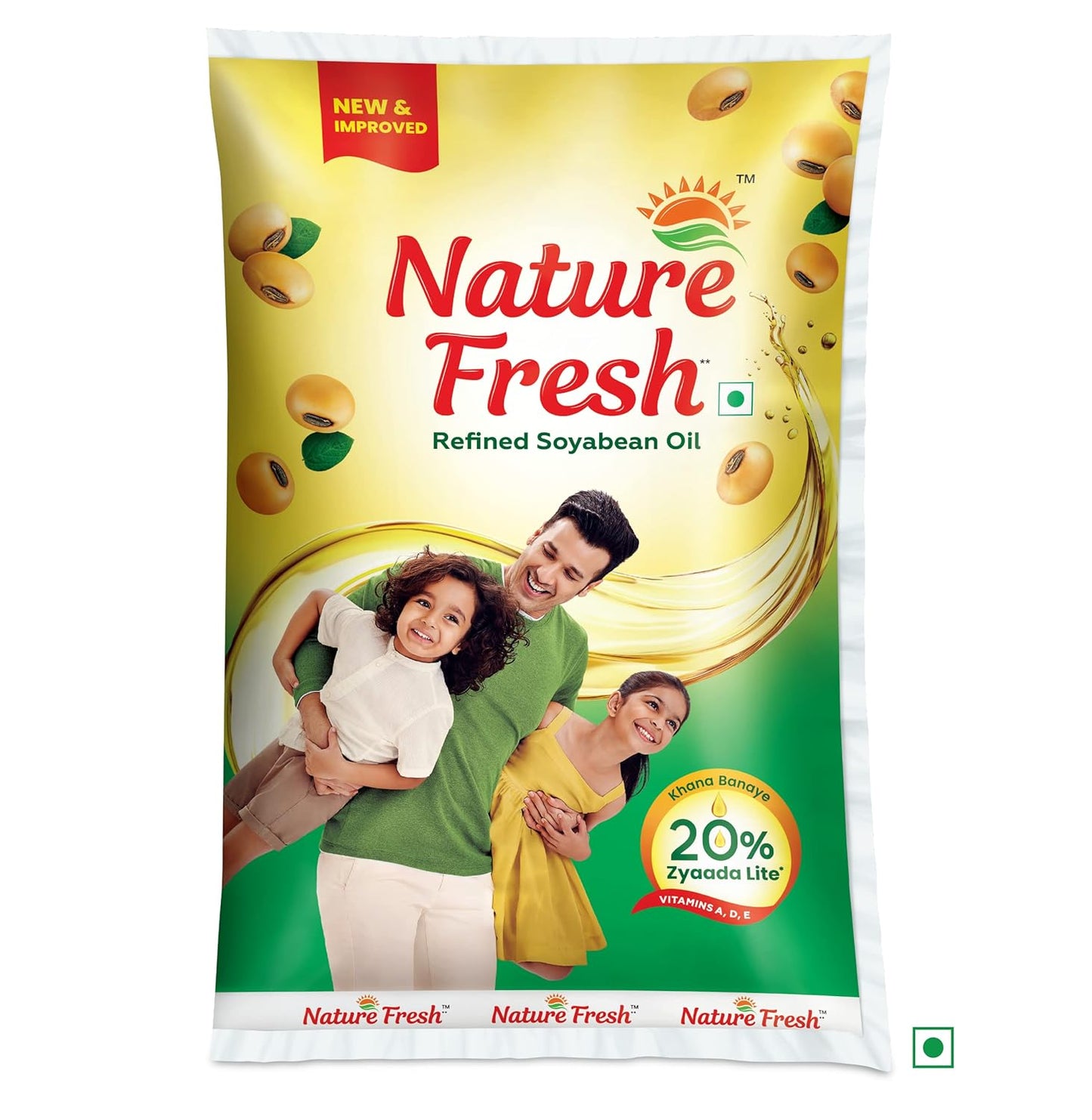 Nature Fresh Acti-Lite Refined Soyabean Oil 1 Litre (905 g)