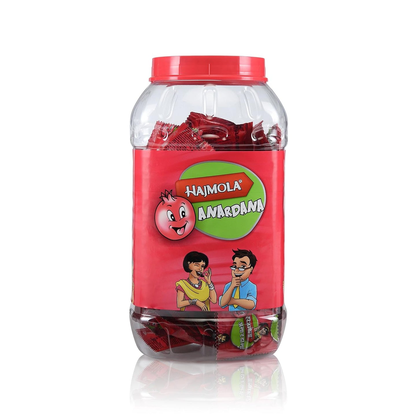 Dabur Hajmola Anardana - Tasty Digestive Tablets - 160 Sachet Jar