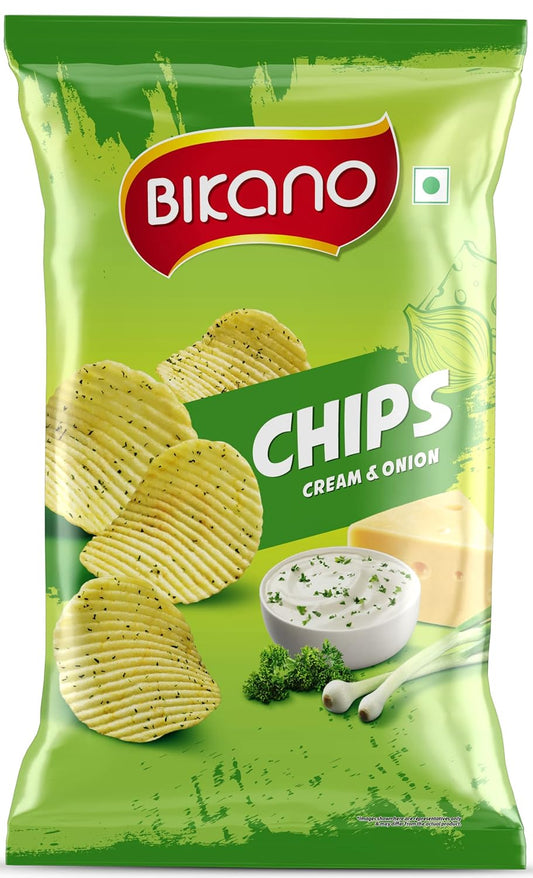 Bikano Chips Cream & Onion 75G