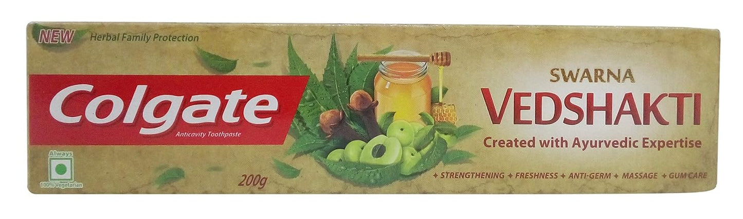 Colgate Swarna Vedshakti, 200G Carton