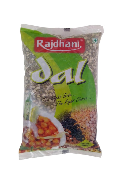 Rajdhani Dal - Moong Chilka, 500g Pack