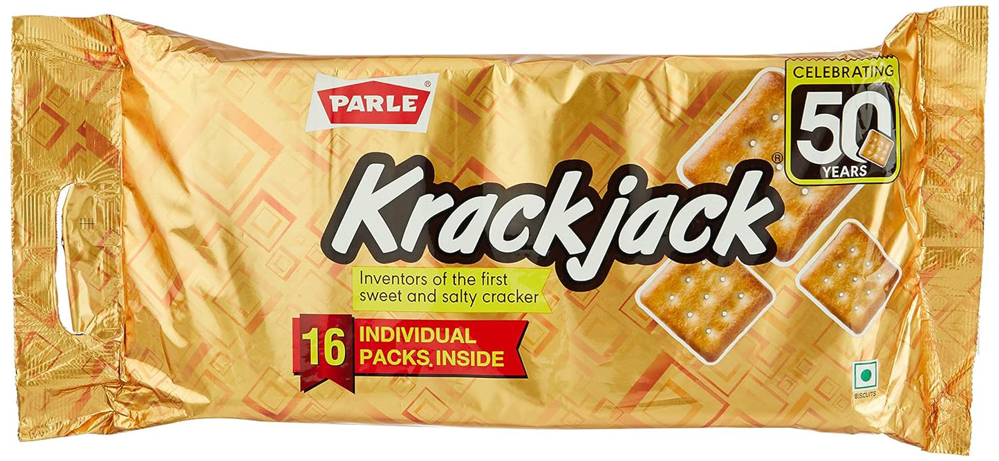 Parle Krackjack The Original Sweet & Salty Crackers 700G /800G (Weight May Vary)