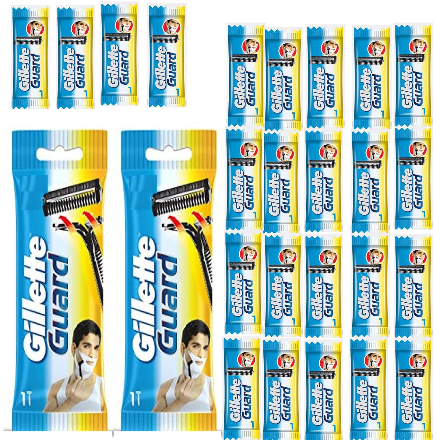 Gillette Guard 2 Razor 24 Cartidge Blade