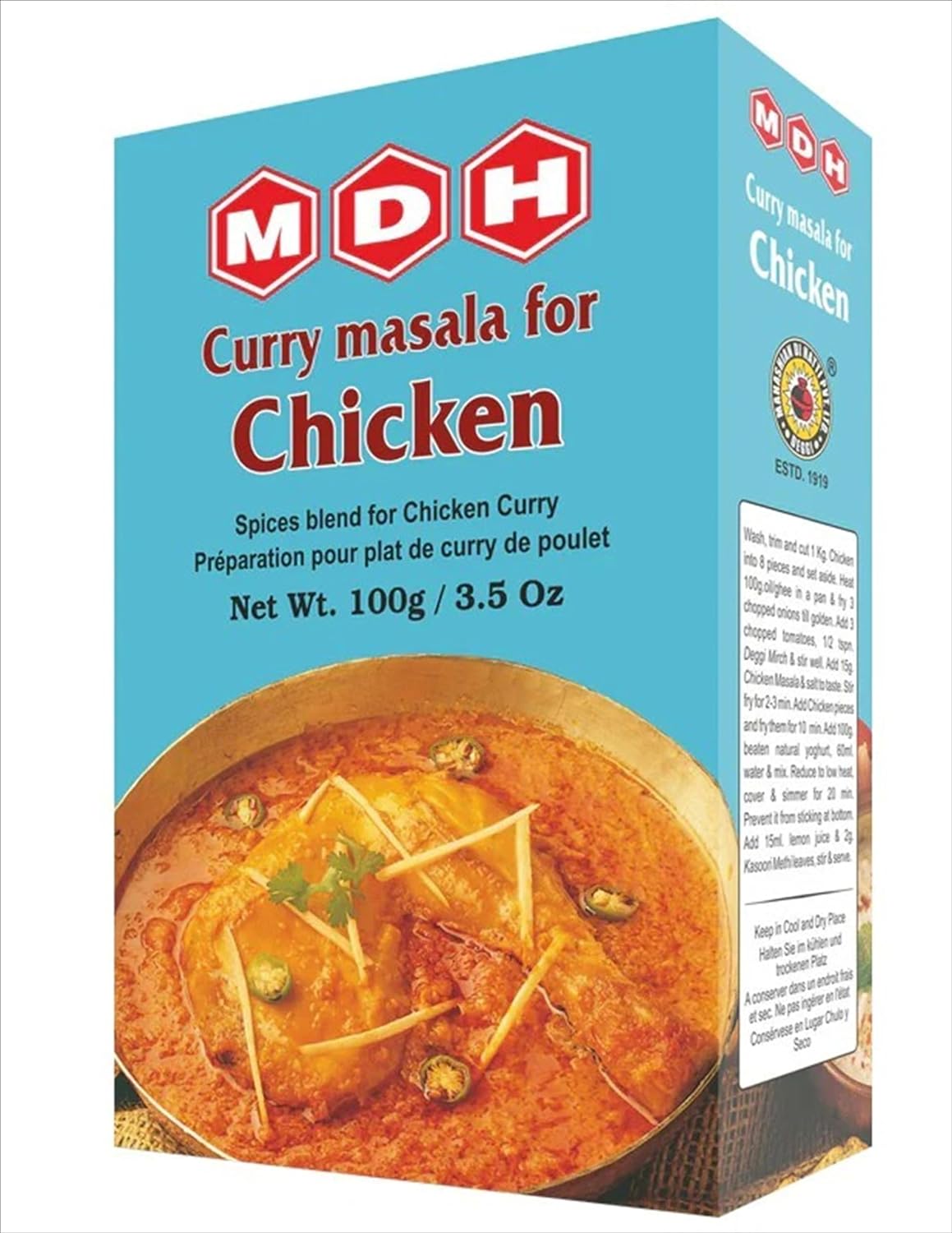 MDH Chicken Masala, 100Gm