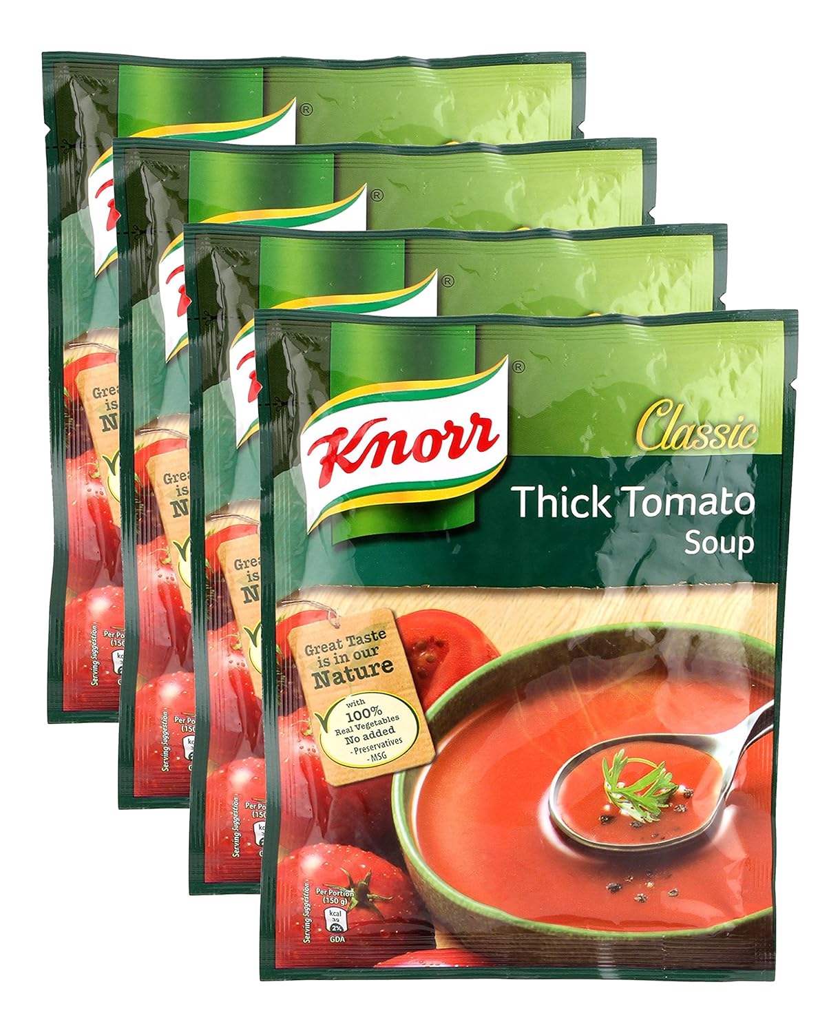 Knorr Classic Soup Thick Tomato, 53g (Buy 3 Get 1, 4 Pieces)