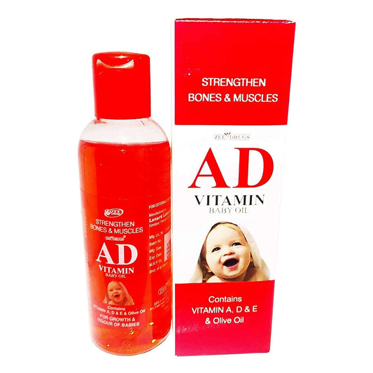 Ad Vitamin Baby Massage Oil 100ml 