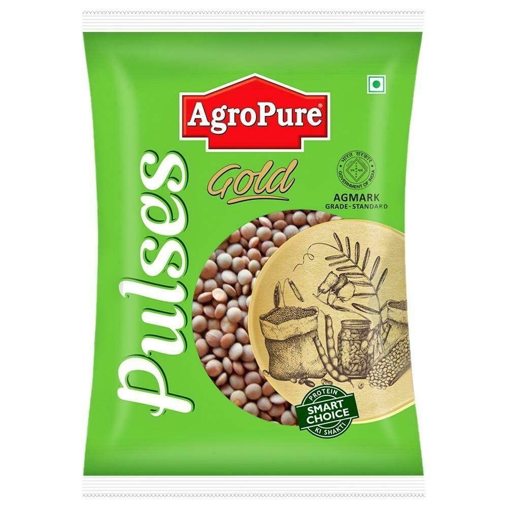 Agropure Gold Masoor Sabut 1 Kg