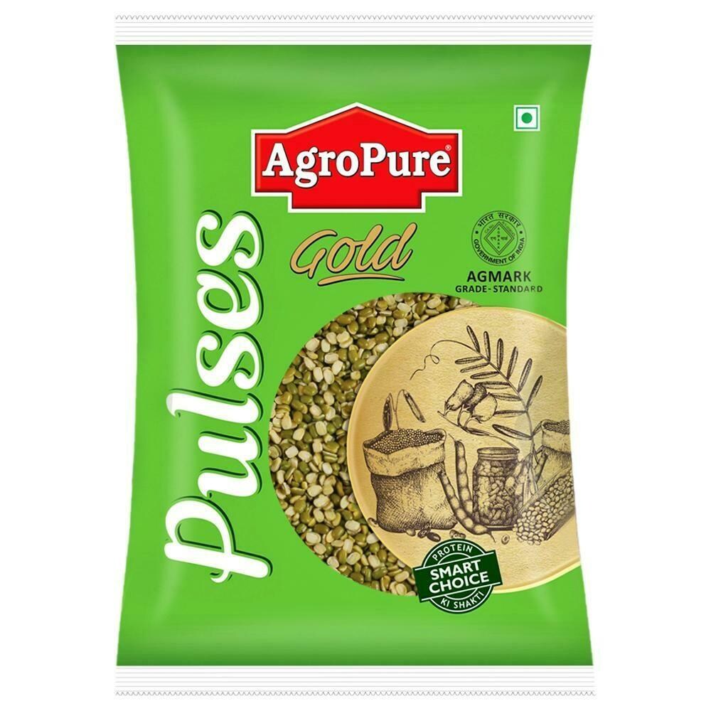 Agropure Gold Moong Chilka 1 Kg