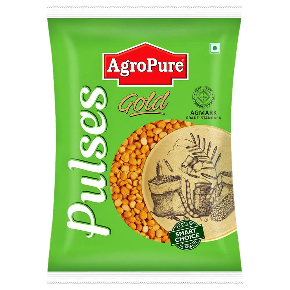 Agropure Gold Pulses  Chana Dal, 1Kg