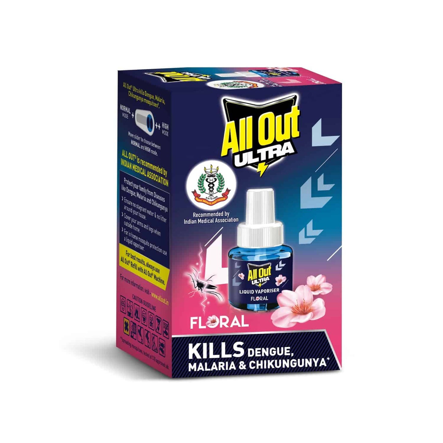 All Out Ultra Power+ Floral Fragrance (Single Refill) 45ML 