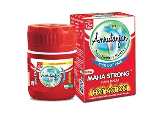 Amrutanjan Maha Strong Balm For Pain Killer