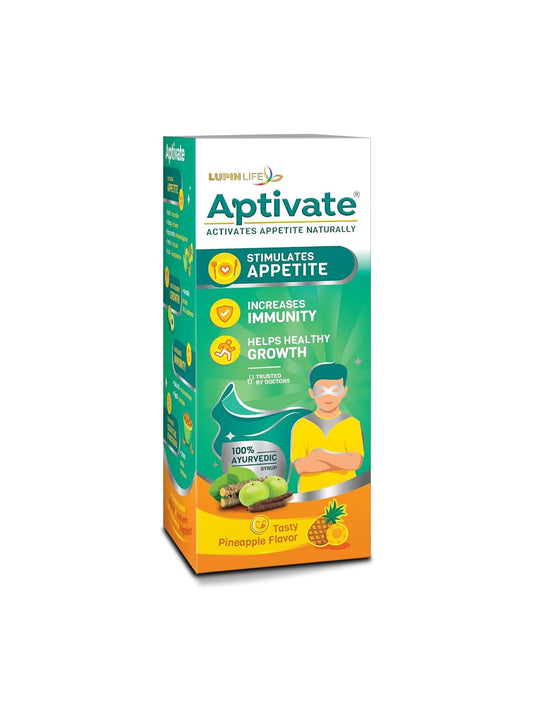 Aptivate Ayurvedic Syrup  (Pineapple flavour, 450 Ml)