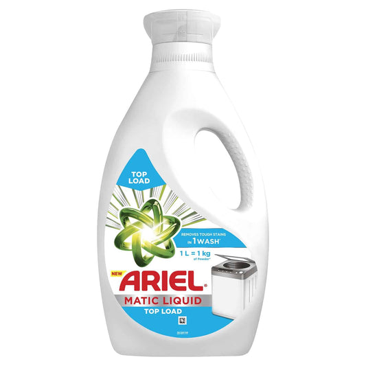 Ariel Matic Liquid Detergent, Top Load, 1 Litre 