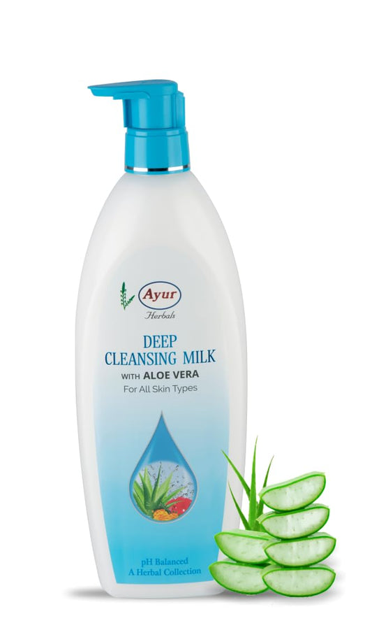 Ayur Herbal Deep Pore Cleansing Milk, 500 ml,