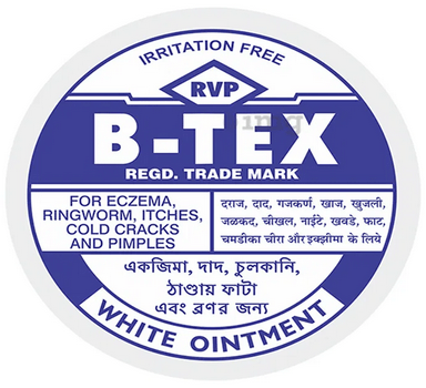 B-TEX White Ointment, Cream pack of 4 