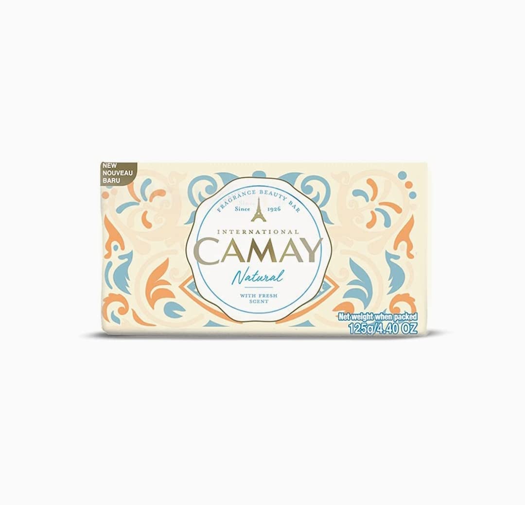 Camay International Naturel Soap Bar,125 pack of 3