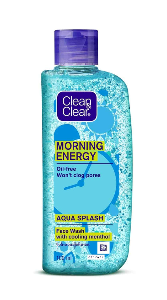 Clean & Clear Morning Energy Aqua Splash, Blue, 100 ml 