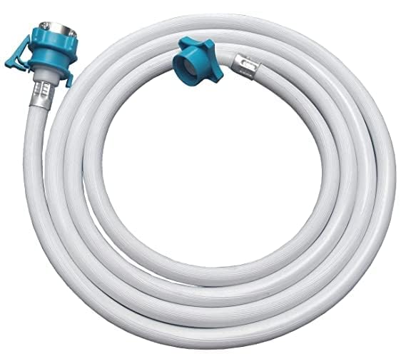 NW Noworry 3 Meter Flexible PVC Washing Machine Inlet Hose, Universal Water Inlet with Tap adaptor/Connector for Top & Front Load Fully Automatic Washing Machine 