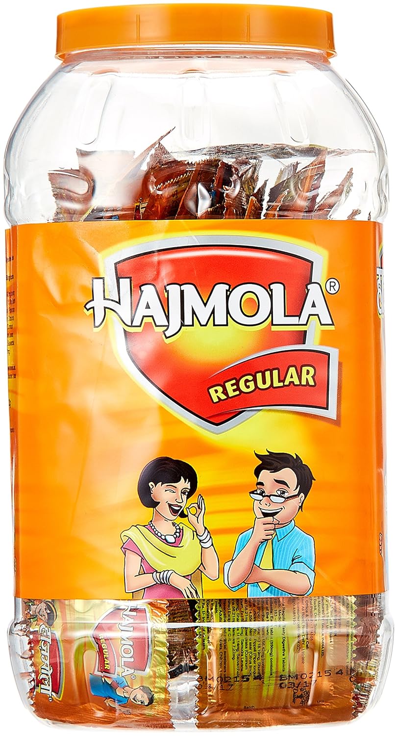 Dabur Hajmola Regular  Jar 160 Sachets