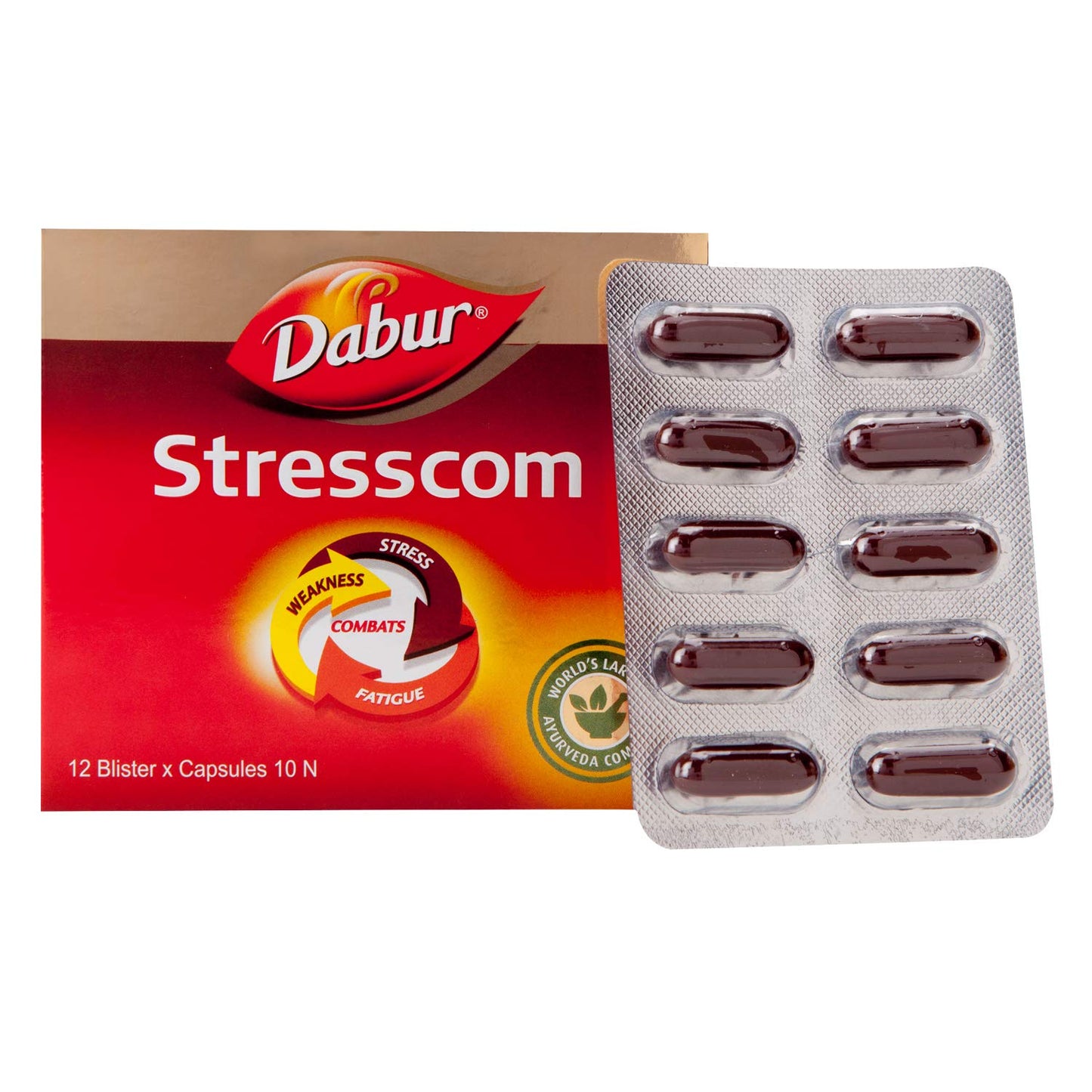 Dabur Stresscom 10 capsules