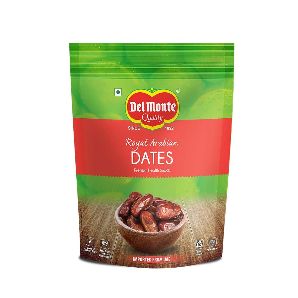 Del Monte Royal Fresh Arabian Dates 500 Gm