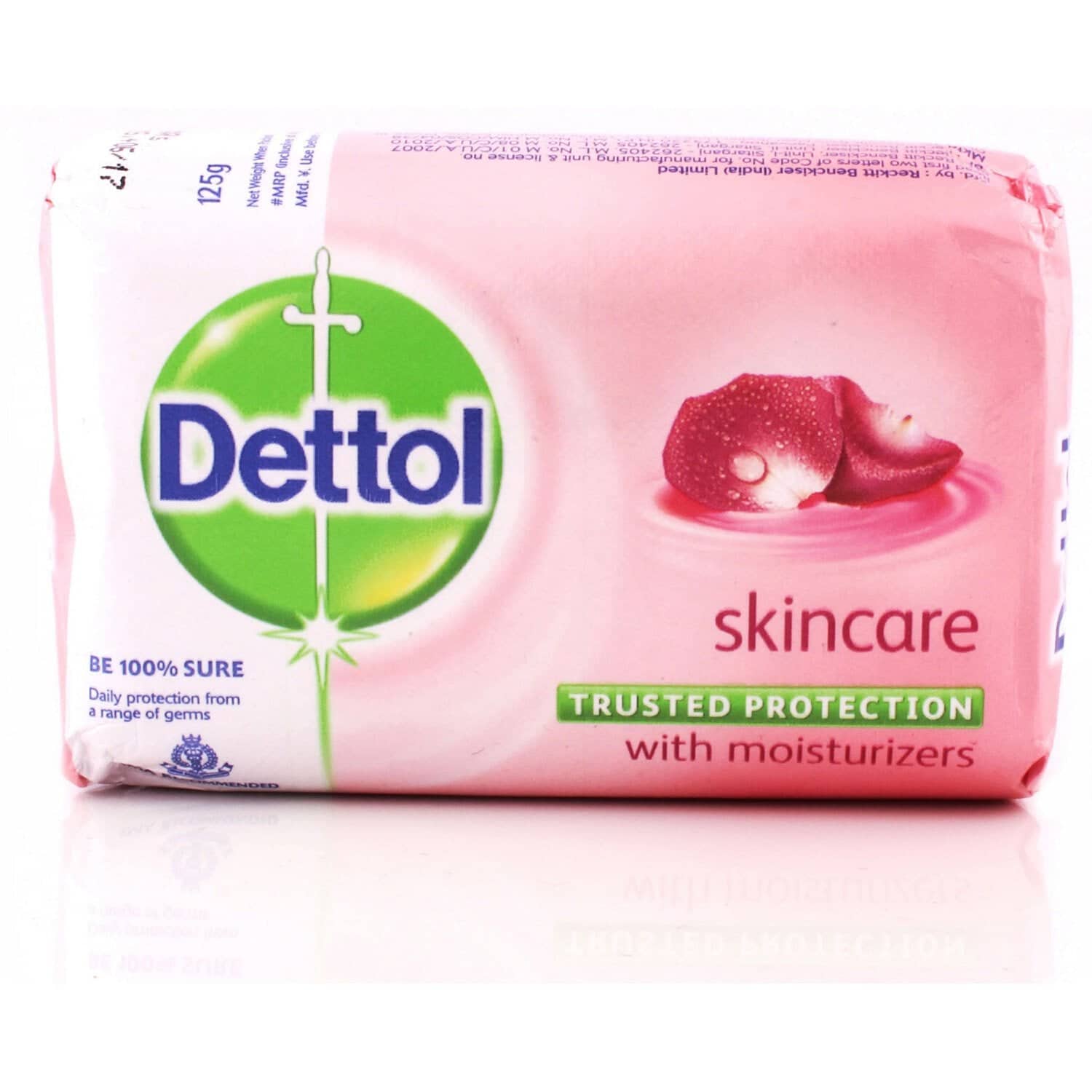 Dettol Germ Protection Soap - Skin Care, 125g Bar 