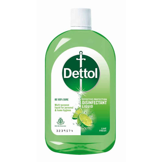 Dettol Liquid Disinfectant for Floor Cleaner, Surface Disinfection , Personal Hygiene (Lime Fresh , 1L) 