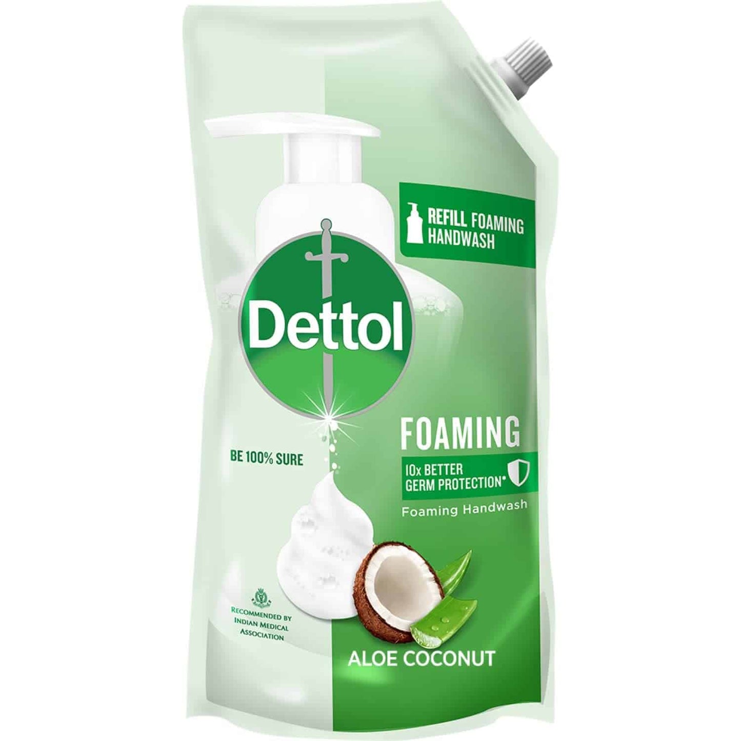 Dettol Liquid Handwash Refill - Original Hand Wash- 675ml | Germ Defence Formula | 10x Better Germ Protection 