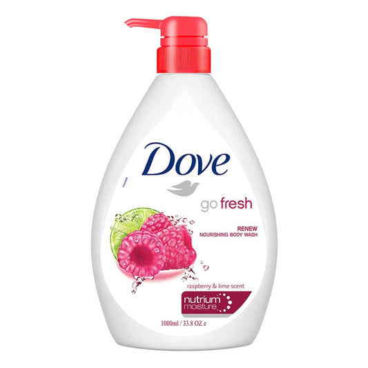 Dove Body Wash 1L (Raspberry & Lime) 