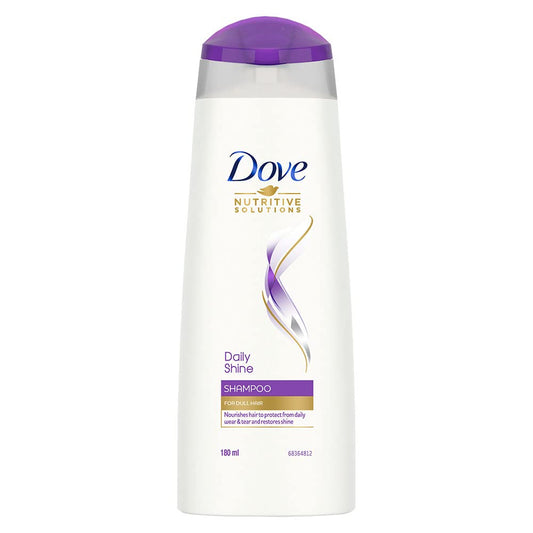 Dove Daily Shine Shampoo For Dull Hair, 180 ml 