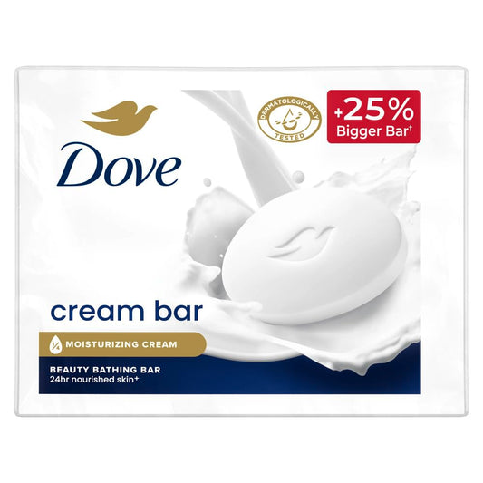 Dove Cream Beauty Bar  3x125 g