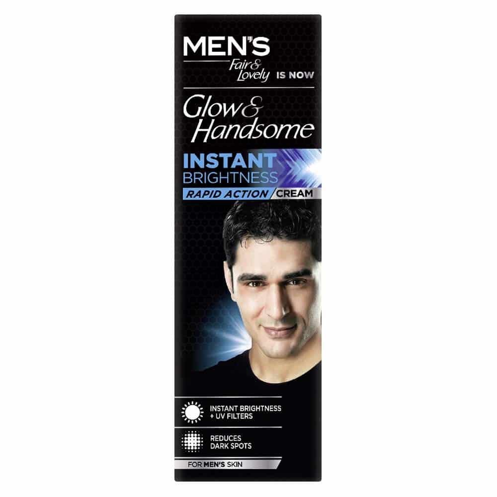 Fair & Lovely Glow & Handsome Instant Brightness Cream - 50 Grams Cream 