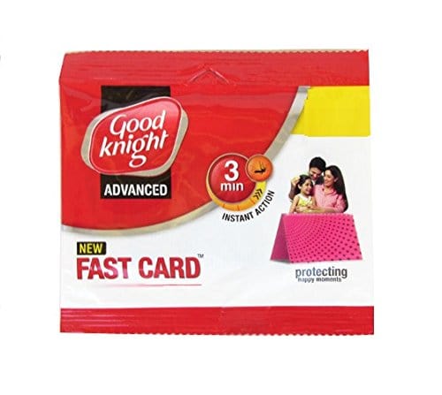 Good Knight Advanced Fast Card - 10 Units [Pack of 15] 