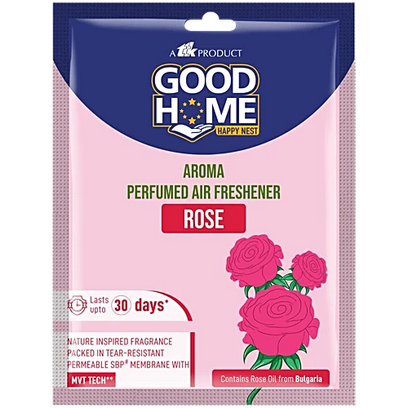 Good Home Aroma Perfumed Air Freshener - Rose Fragrance, 10 G