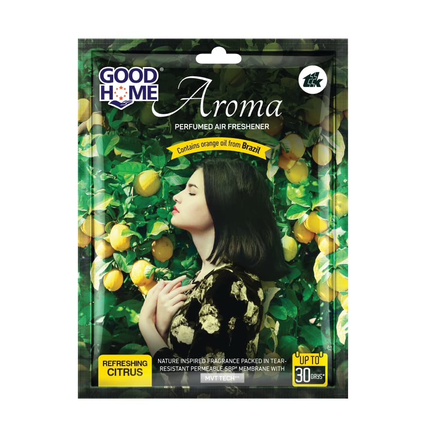 Good Home Aroma Refreshing Citrus Perfumed Air Freshener 10 G